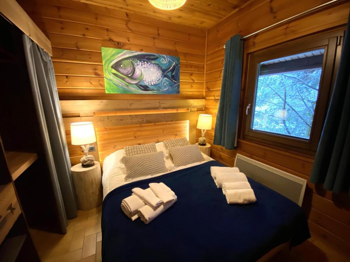 Le Fishing Lodge Chalet En Bois Avec Bain Nordique La Bresse Exterior foto