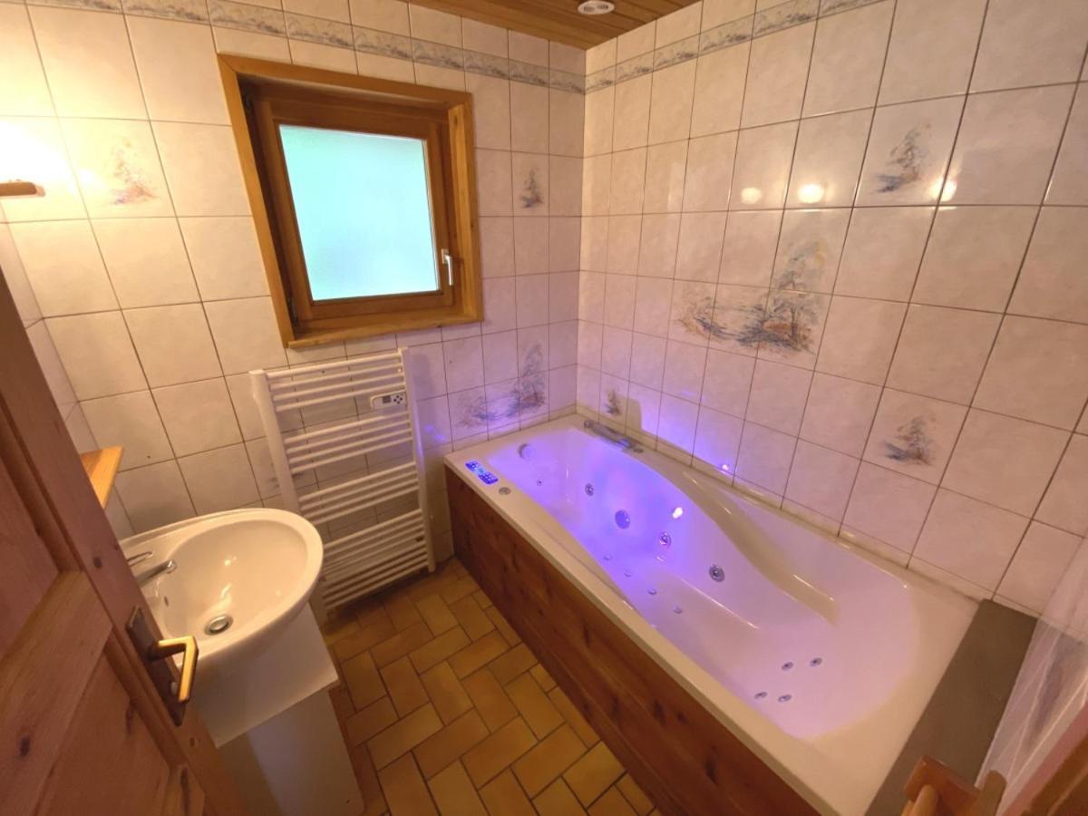 Le Fishing Lodge Chalet En Bois Avec Bain Nordique La Bresse Exterior foto
